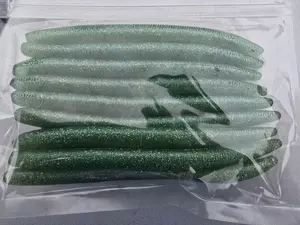 10 Pack Money Green 5" Senko Soft Plastic Fishing Lure