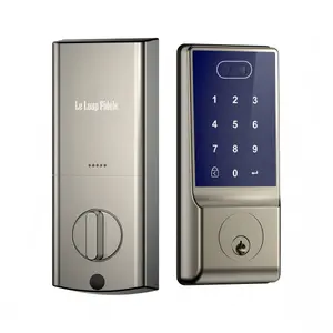 Palm Vein Biotechnology Password Convenient Door Lock For All Ages Under All Conditions Digital APP Deadbolt Locks Smart Locking With Key Card for House Apartment Office Hotel Doors Use