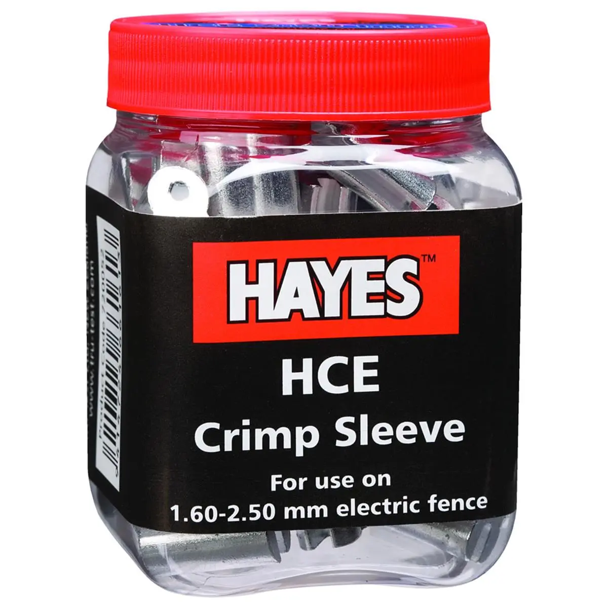212 MAIN Silver HCE Electric Crimp Sleeve for Wires and Wiring, 16-12.5 Gauge