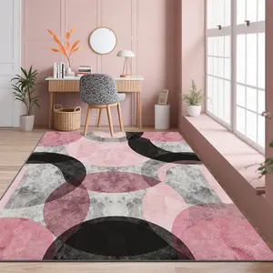 Soft and comfortable printed carpet, home decorative carpet, large living room carpet, bedroom carpet, bedside rug, Geometric pattern rug, Decorative Area Rug, Home Decorative Rugs, suitable for various scenarios such as shopping malls, cafes