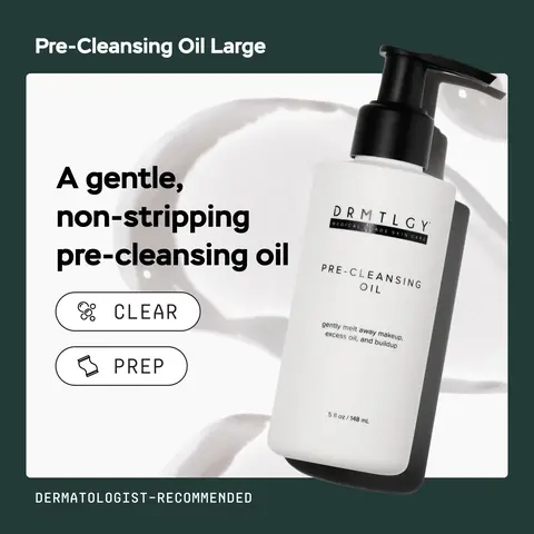 DRMTLGY Pre-Cleansing Oil Large 5 fl oz Makeup Remover Cleanser Facial