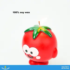 Exclusive Sale, Tomato Shape Scented Candle, Candles, Scented Candle, Valentine's Gift Ideas, Valentine Gifts, Girls, Kids, Children's Gifts, Birthday Gifts, Atmosphere Gifts, Girls' Room Accessories, Sweet Style Decoration, Romantic Scented Candle, Valen