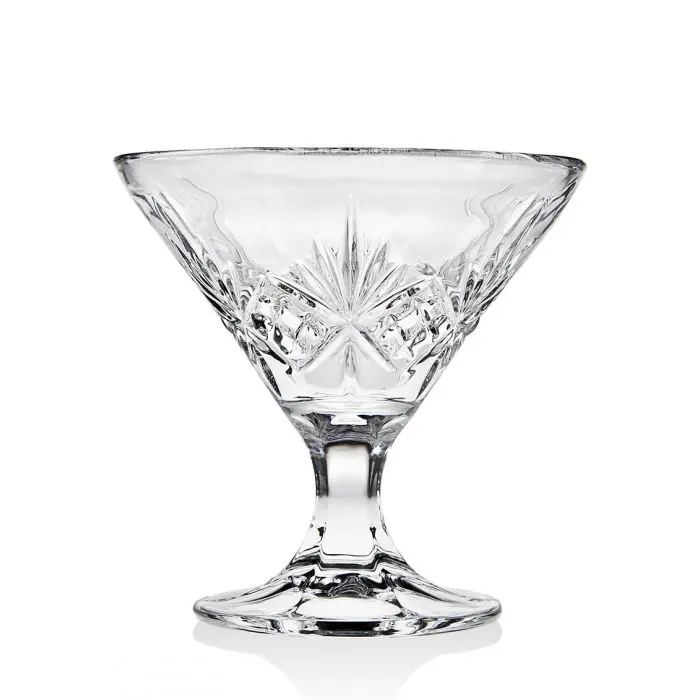 212 MAIN 4-Piece 5oz Classic Martini Glass Set - Stylish Bar Glassware for Adults, Organized Kitchen, Home Bar Use