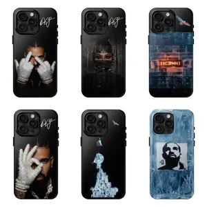 D.rake Merch Phone Case Classic OVO Artist Design Compatible for iPhone 17 16 15 14 13 12 11 and for Samsung S21-S25 Perfect Gift for Hip-Hop Lovers