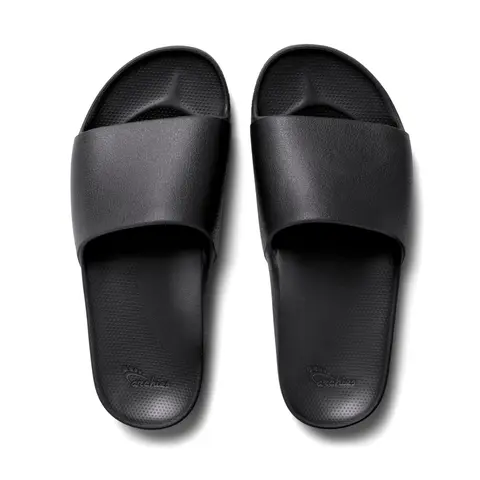ARCHIES Black Arch Support Slides