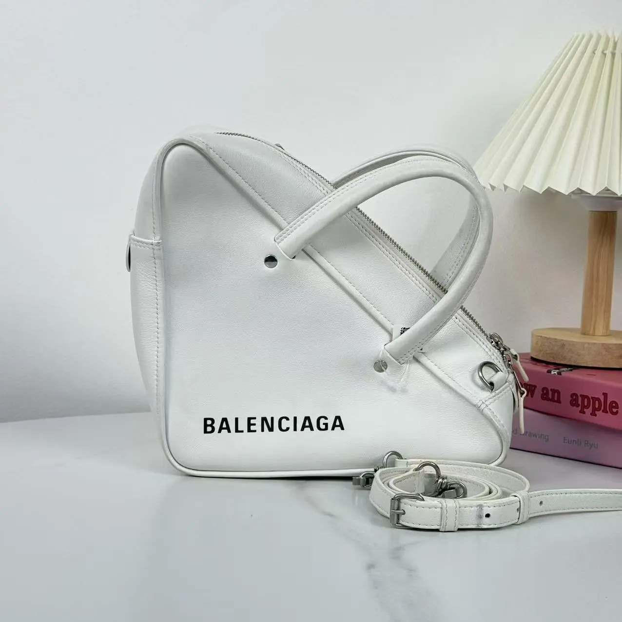 Pre-owned Balenciaga Triangle Duffle Small bag