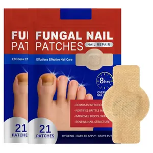 Elaimei Fungus Treatment Extra Strength - 21 Pcs Fungal Nail Patches, Nail Repair for Damaged Nails, Overnight Renewal for Men and Women Manicure, Nail Supplies, Nail Strengthener summerwins
