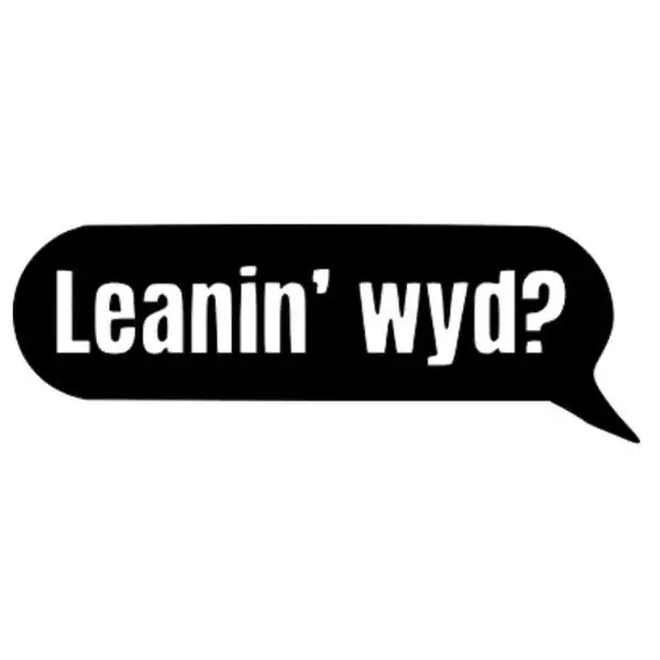 Leanin' wyd? Decal