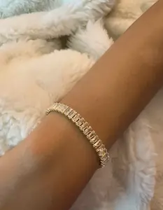 Gold Plated Bracelet, Adjustable Bracelet Womens, Bridesmaid Bracelet, Wedding Bracelet for Her, Bridal Bracelets