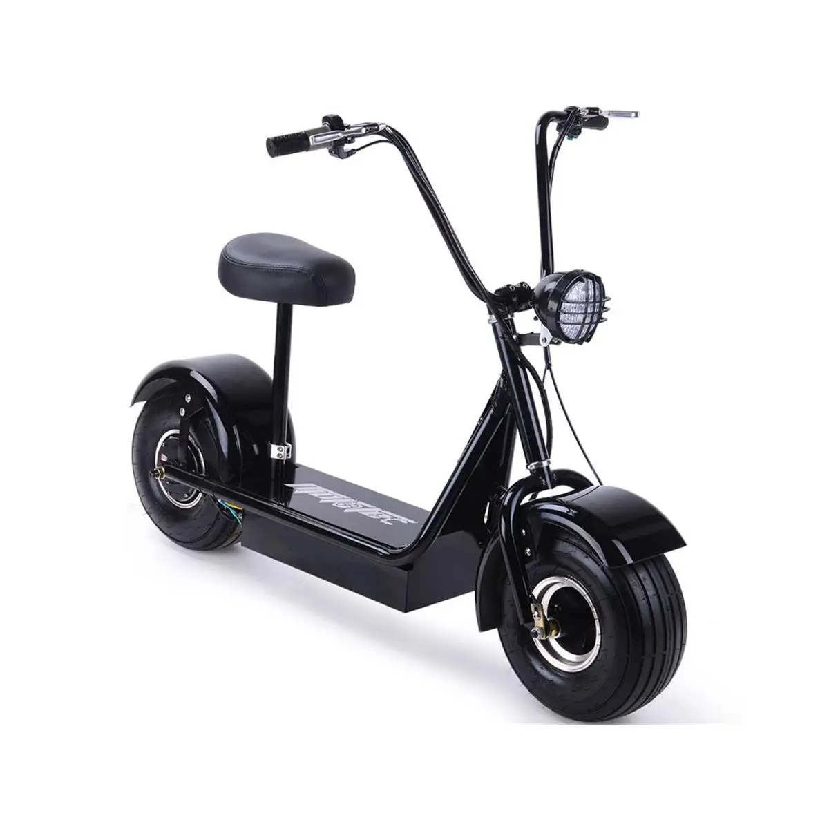 MotoTec 48V 500W High Quality FatBoy Electric Scooter Toy for Small Animals, 48V Drive, Fast Traveling (Pet Supplies), High Power