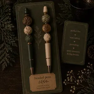 Customizable Beaded Pen