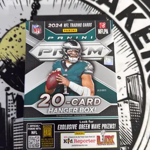 2024 PRIZM FOOTBALL HANGER BOX (20 CARD HANGER)