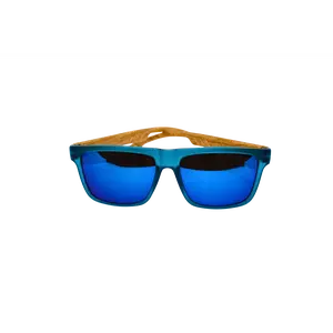 WolfScar™ Bamboo Wood Square Sunglasses – Ultra-Light Retro Unisex Fashion Eyewear