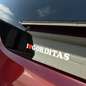 I Heart Gorditas Window Vinyl Decal Sticker Car Accessories