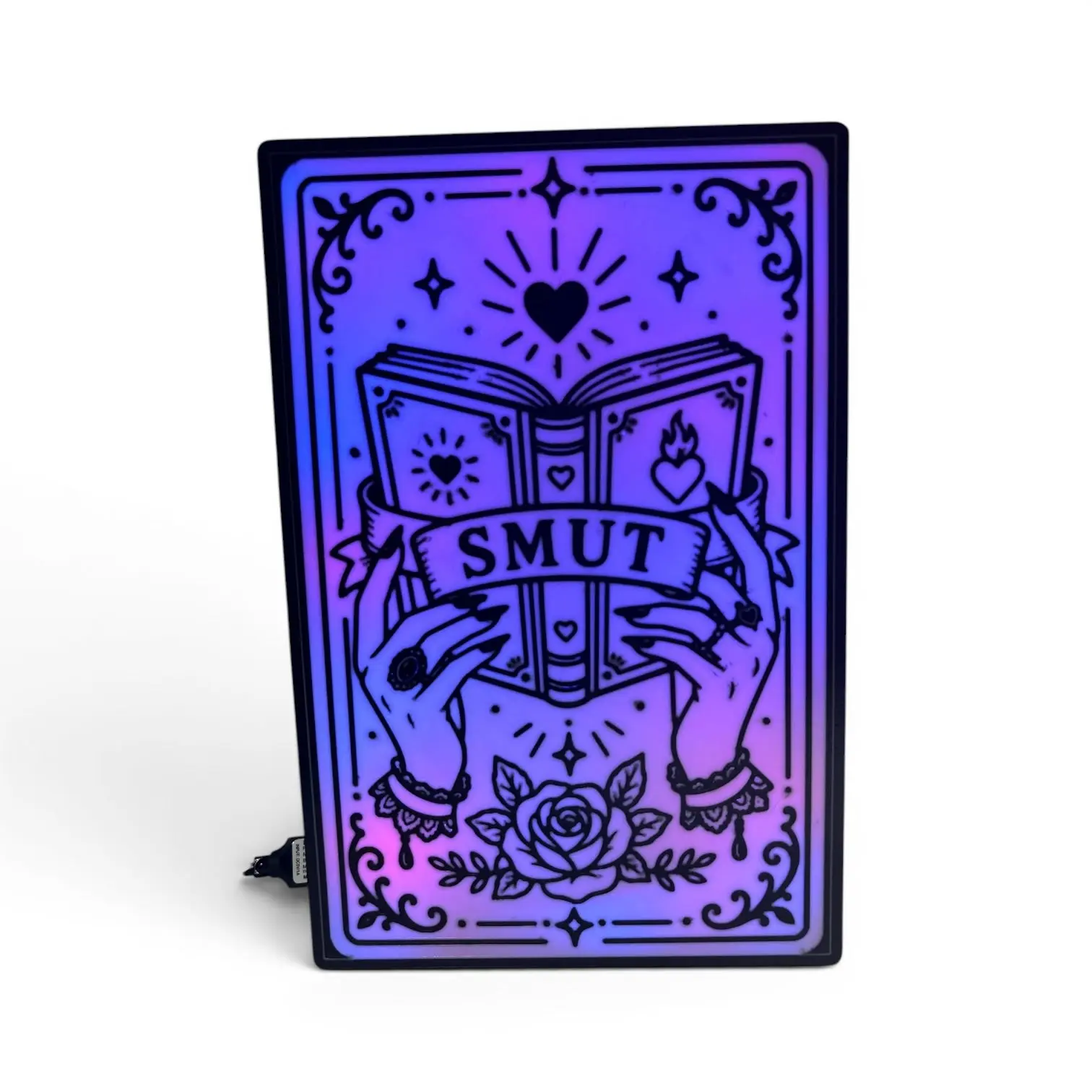 Bookish Colored LED Light Boxes with Remote Control - Illuminating Lighting for Book Displays, Reading Nooks