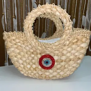 Handmade Red Evil Eye Bag