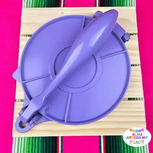 Purple Tortilla Press / Tortilladora / Mexican Style Kitchen / Mexican Tortilla Maker