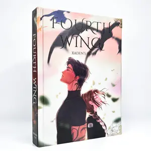 Fourth Wing Hardcover | Special Edition Emotional Fantasy | Collector Bookshelf Edition