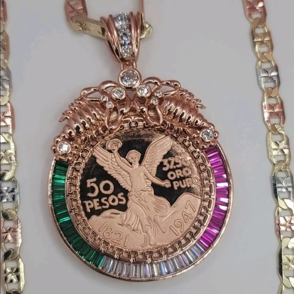 CENTENARIO scorpions fashion style with three tones chain gold-plated