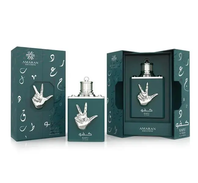 Kafu al Nasr Unisex 100ml EDP Fragrance - Amaran Exclusive Single Item, Tonka Bean Blend, High-Quality Elegant Aromatic Modern Potent Zesty Unisex Fragrance for UAE Wear, Aromatic Unisex Fragrance