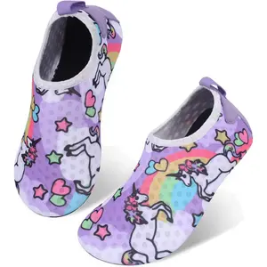 Kids Water Shoes Girls Boys Outdoor Quick Dry Barefoot Aqua Socks for Sport Beach Swim Pool Surf