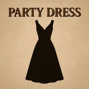 #062 PARTY DRESS ON SCREEEN (Final Sale)