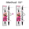 iMethod 2-Pack Dual-Ended 2-in-1 Curved Brow Pen Pencils - Micro-Fork-Tip Applicator, Waterproof Eyebrow Products, Cosmetic Makeup Products, Long Lasting, Color Matching, All Skin Types, At-Home Brows, #SohoChic