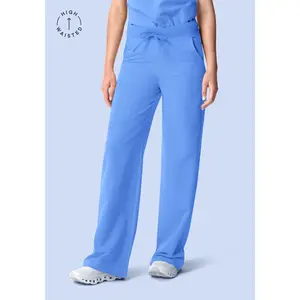 High Waisted Wide Leg Ceil Blue High Waisted Wide Leg Ceil Blue