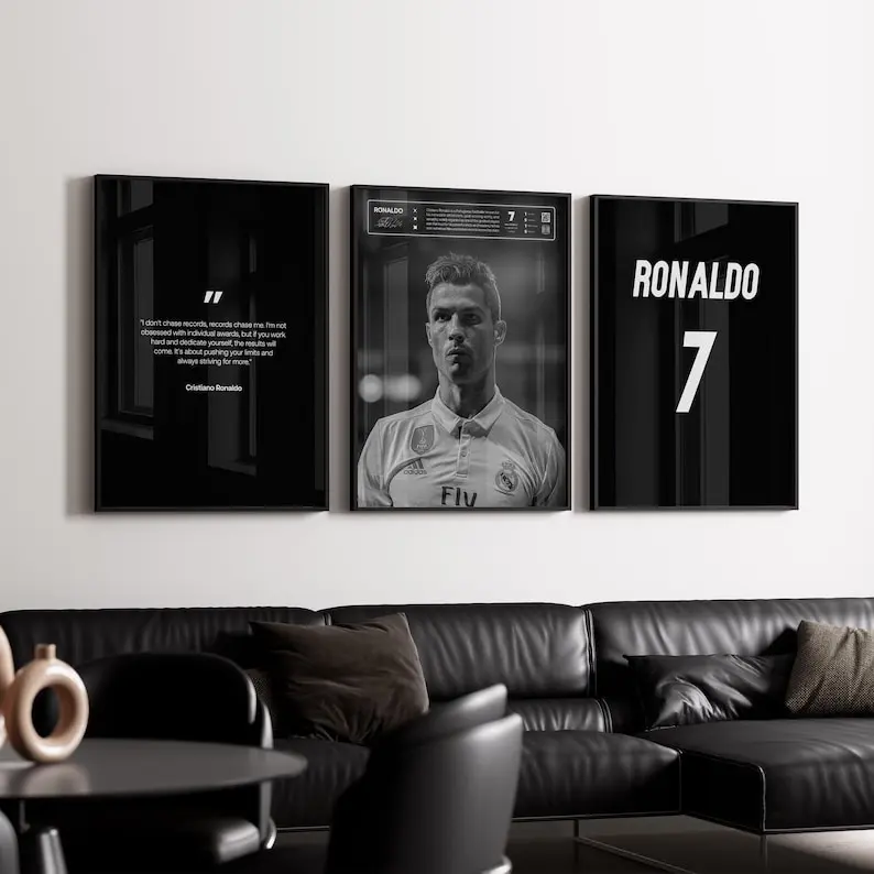 Man Utd Football Poster Bundle: Rashford, Garnacho, Hojlund Poster #686