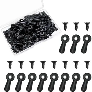 120 count Picture Frame Backing Clips,Picture Frame Turn Button with 120 count Screws Photo Frames Hardware Backing Clips to Hold Photo Painting Poster Photograph Frames  Fasteners Repair Kit