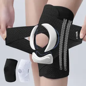 Sixth Generation Meniscus Knee Brace for Sports Running Basketball Climbing Protective Knee Joint Patella Strap, Breathable Lightweight Knee Compression Sleeve