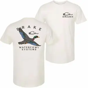 mens waterfowl t shirts/products/retro wood duck long sleeve t shirt