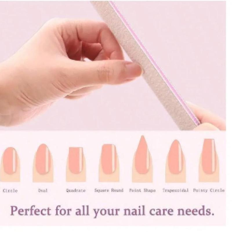 5count Precision Gray Emery Boards 100/180 Grit, Professional Salon Grade for Acrylic & Gel Nails, Ergonomic Firmness & Dual Grip for Precise Filing, Durable Reusable Manicure Tools  Salon Grade Nail Files for Acrylics / Ergonomic Dual Grip