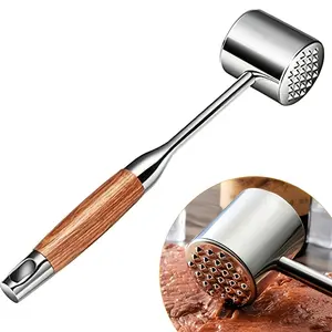 1pcs Meat Tenderizer Hammer, Heavy Duty Meat Mallet, Perfect for Steak, BBQ, Chicken & Home Cooking Prep