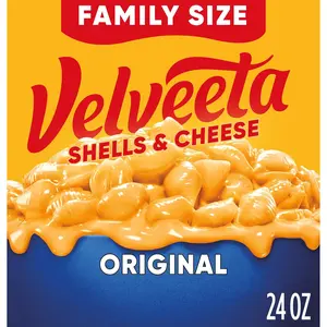 Velveeta Shells & Cheese Original Shell Pasta & Cheese Sauce Value Size, 24 oz Box