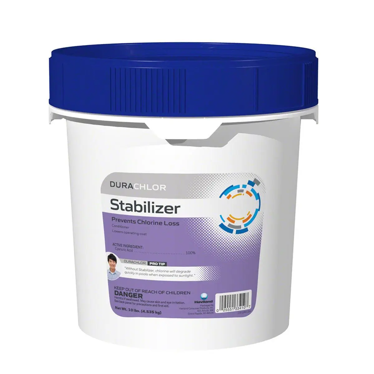 212 MAIN 10 lbs Chlorine Stabilizer Pouch - Pool & Aquatic Fitness Equipment Maintenance Balancer, Durable Water Treatment Solution to Prevent Chlorine Loss, Prevents Loss