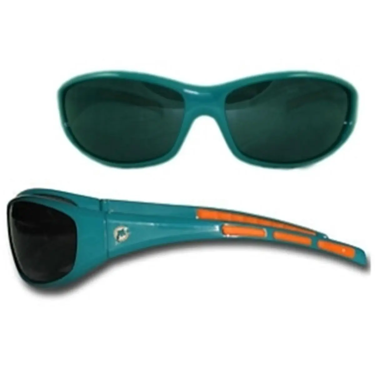 Miami Dolphins Wrap Sunglasses - UV-Resistant UV Men's Eyewear Fashion Accessory, Uv Men's Sunglasses, Uv-Resistant Men's Sunglasses