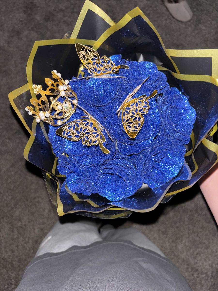 Item: Blue Rose Bouquet, Valentine's Day Gift