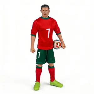 Premium Articulated Football Star Doll - Flexible Action Figure for Kids & Collectors