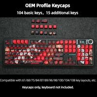 Phantom Heat(Keycaps only, keyboard not included.)