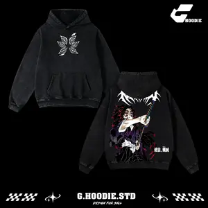 Demon Slayer Hoodie | Kokushibo Hoodie | Kimetsu no Yaiba Hoodie | Upper Moon One Hoodie | Kokushibo Oversized Hoodie | Demon Moon Hoodie | Anime Graphic Hoodie | Demon Slayer Streetwear
