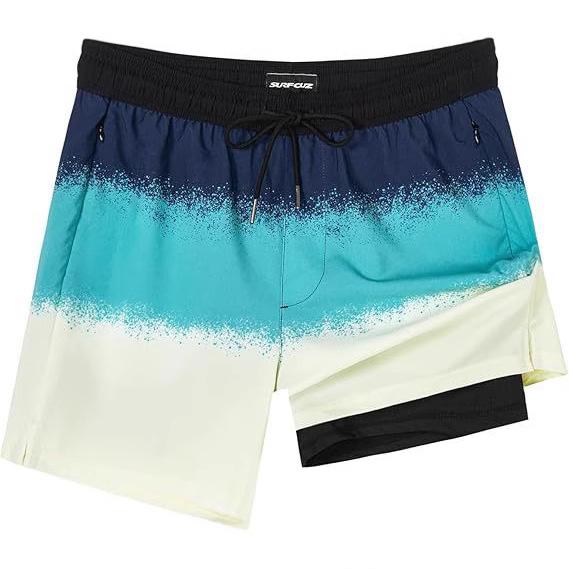 Men's Beach Shorts with Mesh Lining Quick Dry Swimwear, Hawaiian Style Pockets quick dry swim trunk wetsuit Women's Compression Volleyball Shorts Quick-Dry Breathable Swim Trunks Camo Camouflage Swimsuit Bikini Set