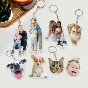 Personalized Photo Keychain, Custom Family Photo Keychain, Custom Baby Photo, Dog Photo Keychain, Mothers Day Gift, Gift For Mom