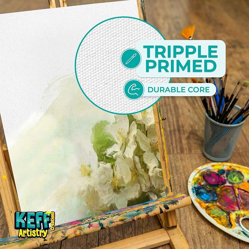 24 Multi Pro Pack Canvases For Painting