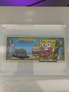 1 of 1 SpongeBob Sqaurepants Dollar bill