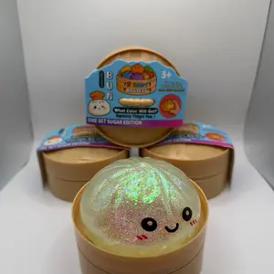 Viral Glitter Dumpling Squishy - One Sugar Edition, 3+ Years Old, Fun and Interactive Toy for Kids - stress relief