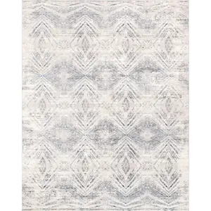 Canvello Modern Design Power Loom Area Rug- 2' X 3'