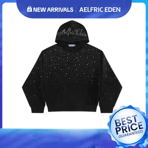 Aelfric Eden Rhinestone Pullover Hoodie Y2K