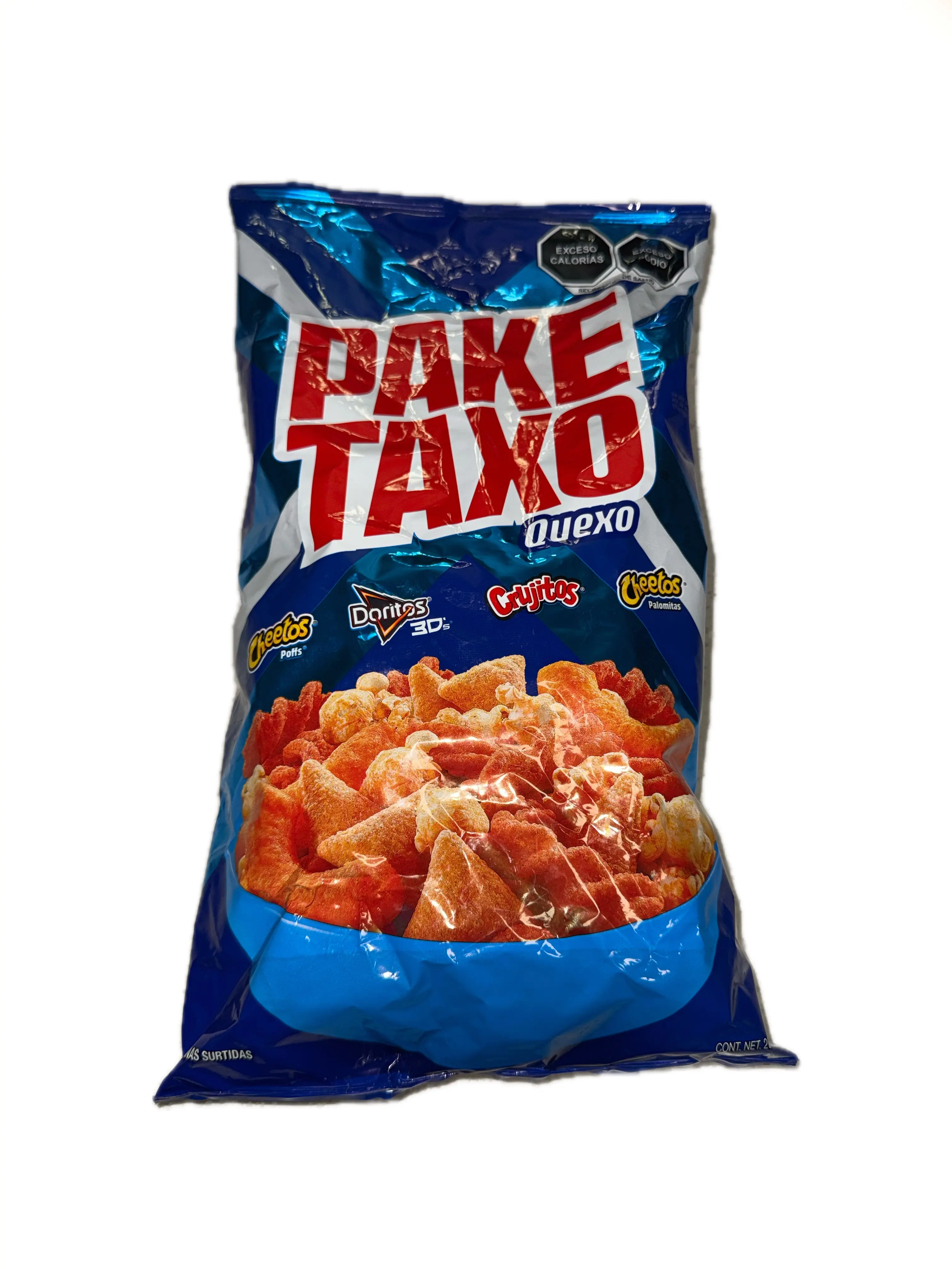 PakeTaxo Quexo 208g | PakeTaxo Cheese Flavor Assorted Corn Snacks Mix 208g (9.88 oz)