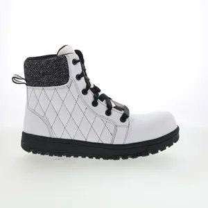 Avenger Metro 8' Composite Toe Electrical Hazard Womens White Work Boots